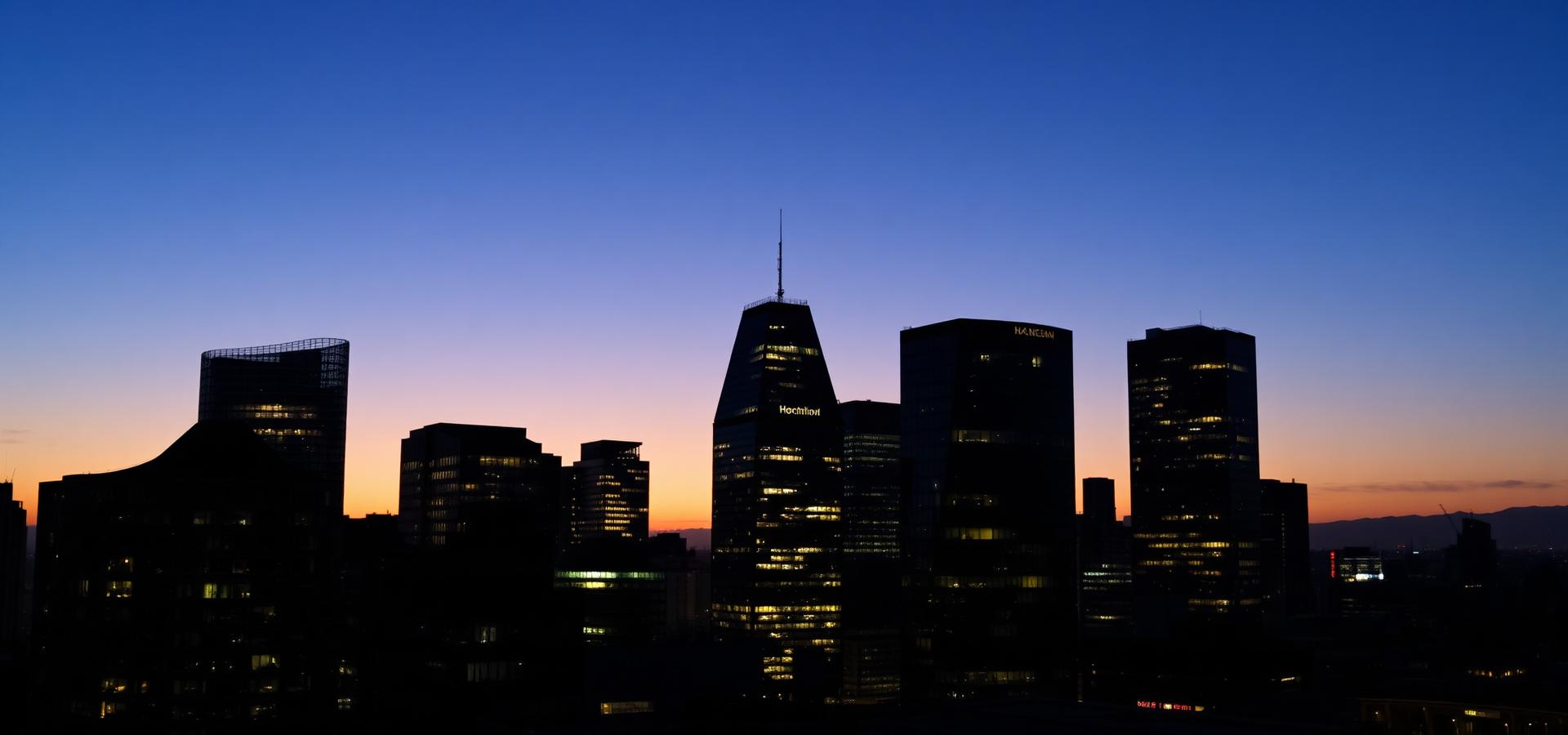 London commercial skyline